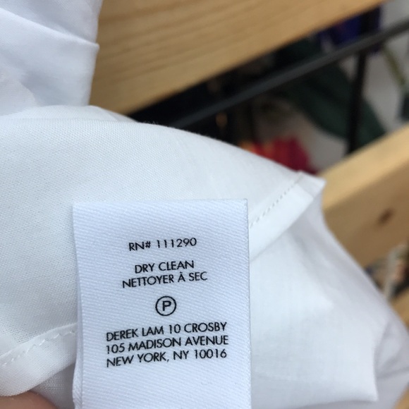 NWT,Derek Lam10Crosby
Ruched Pleated Stretch-Linen - Picture 16 of 16